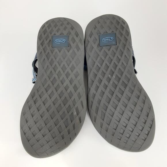 Chaco Eddy X2 Adjustable Outdoor Hiking Sandals Blue Toe Loop Women 8 Water Shoe - Picture 8 of 8